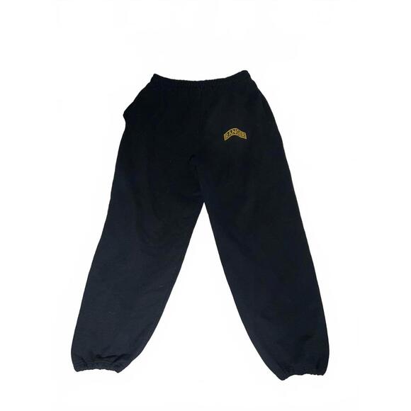 Other - Y2K Gildan Black Sweatpants with Yellow Ranger Logo M